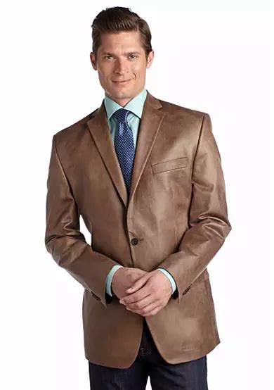 michael kors faux leather sport coat|Michael Kors men's overcoat macy's.